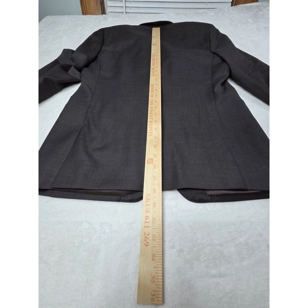 Ralph Lauren Brown Suit Jacket 40R Dillards 100% Wool